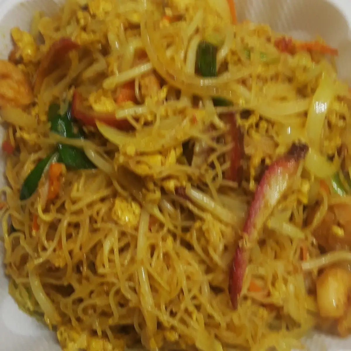 singapore style chow mai fun 星洲炒米粉